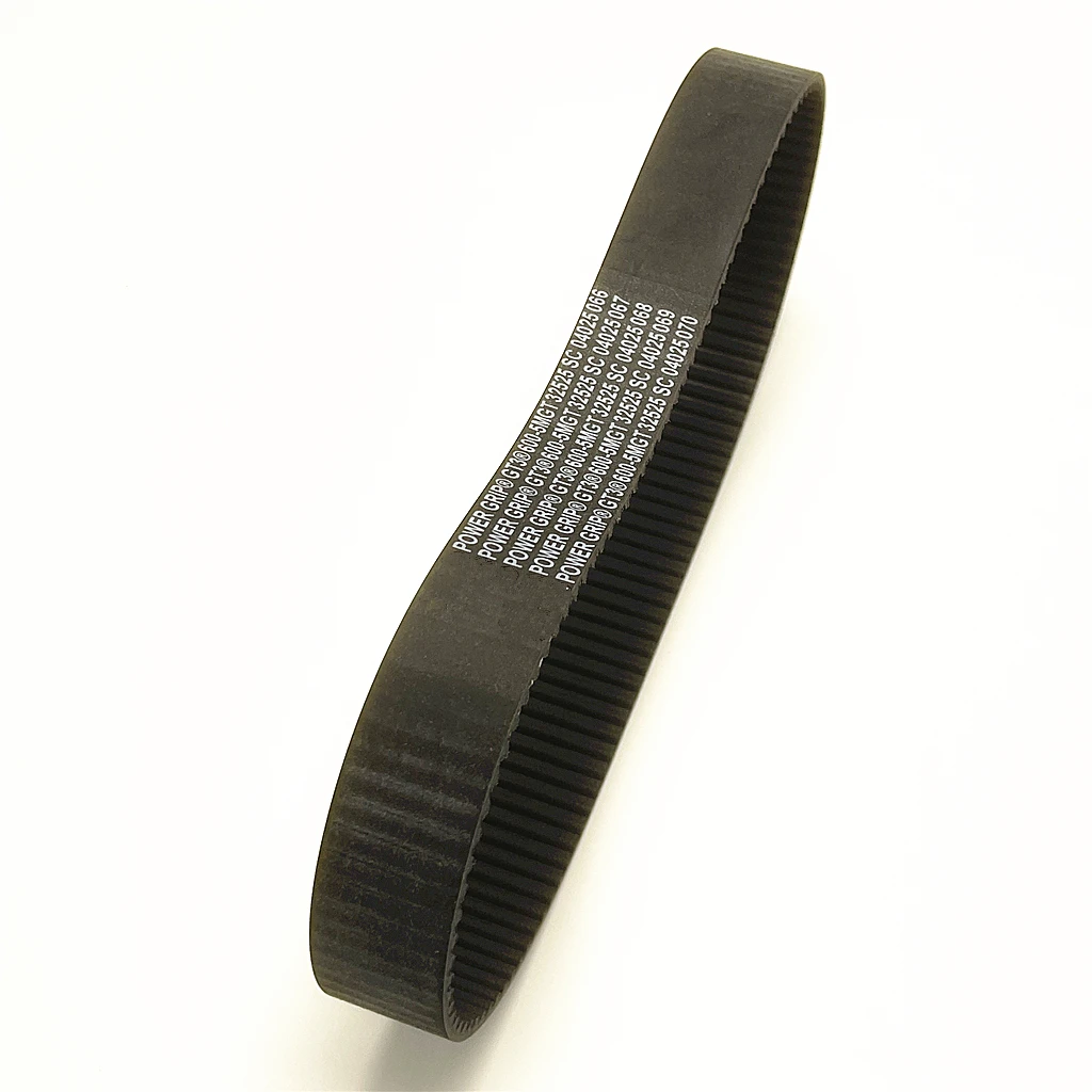 PowerGrip GT3 600-5MGT Neoprene 5mm Pitch Timing Belt 3D Printer Tools Motorcycle E-bike Mid-mounted Motor Spindle Drive Belt