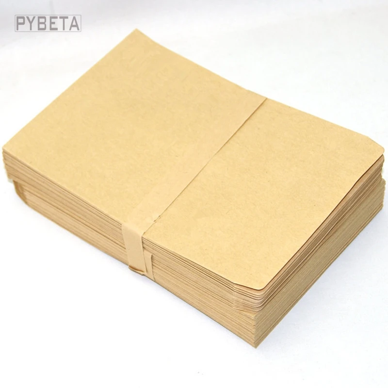 50pcs- 2/3/5/6/7 Blank Kraft Paper Bags wedding invitation business invitation card envelope