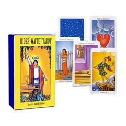 Rider Waite Tarot Cards Classic Tarot Spanish English Version Divination Fate Forecasting Prophecy THE MAGICIAN Table Games