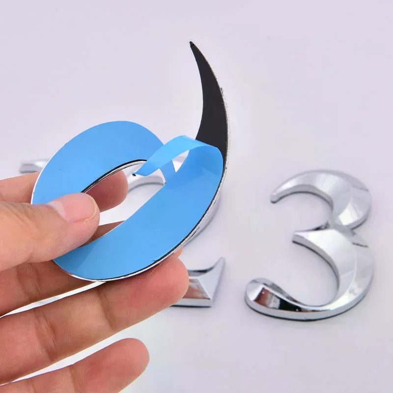 علامة رقم الباب ذاتية اللصق رقم المنزل أرقام شقة مكتب الفندق ملصق #1