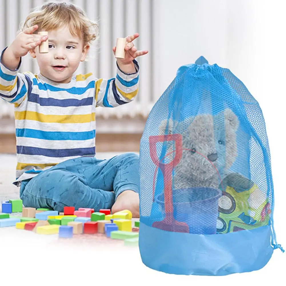 Bolsa de almacenamiento para playa, mochila de viaje multifuncional de gran capacidad, bolsa de almacenamiento para juguetes y artículos diversos