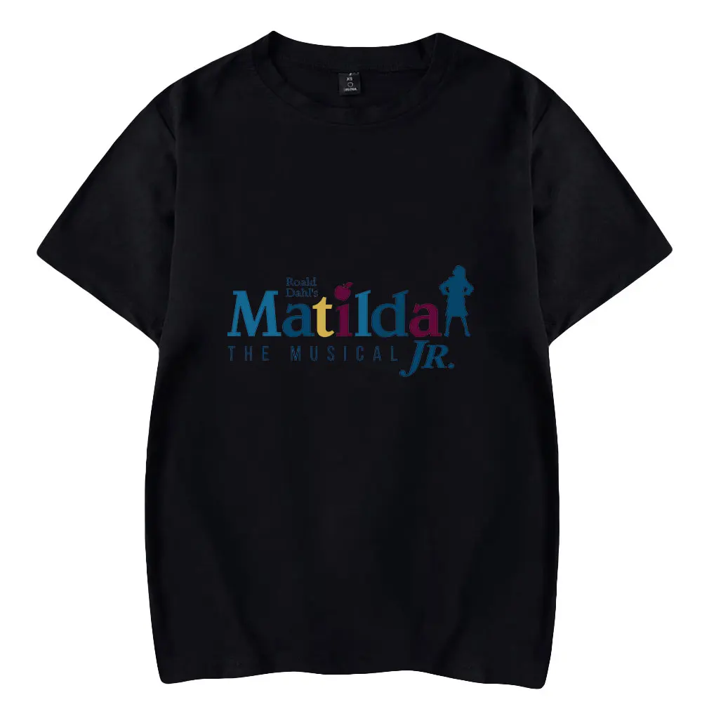 

Roald Dahl's Matilda o Musical Filme Merch Impressão T-shirt Unisex Casual Estilo HipHop Manga Curta Streetwear Tee