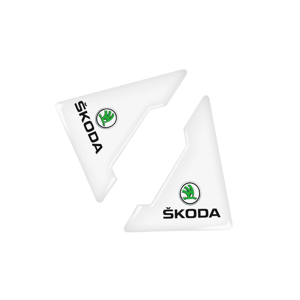 2Pcs Car Door Corner Cover Bumper Crash Scratch Protector Sticker for Skoda Rapid Fabia 1 2 Octavia  2 A7 A5 Yeti Super 3 VRS S