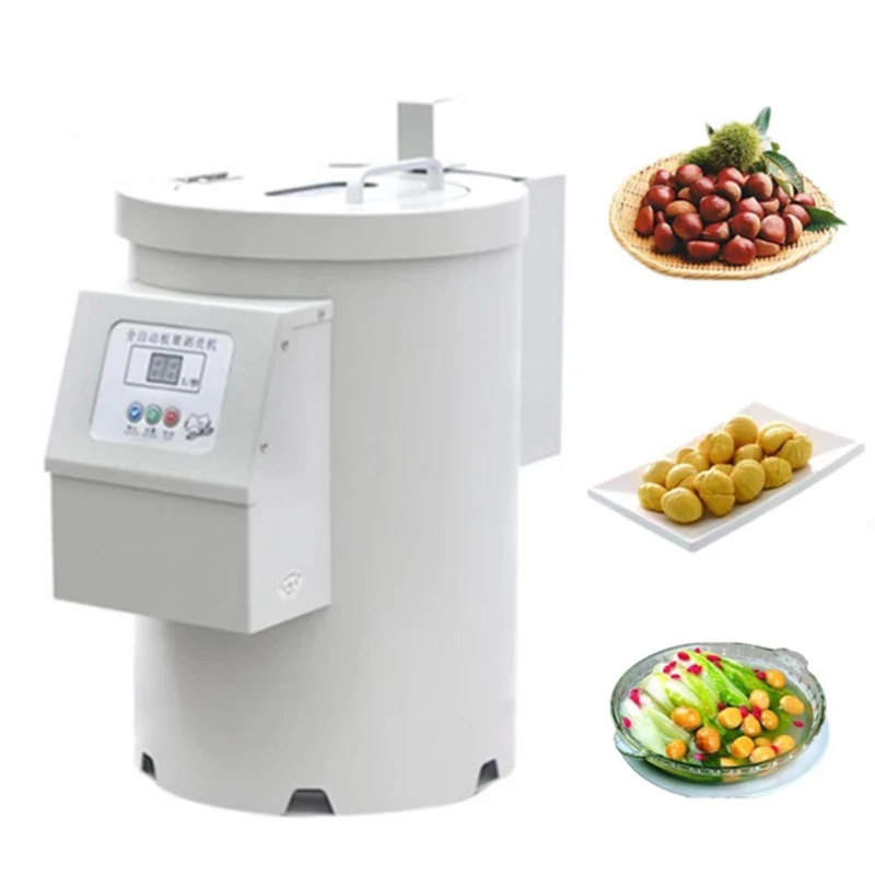 Electric Peelers Stripping Machine Almond Hazelnut Peeler Chestnut Shelling Machine Peeled Machine 220V / 50HZ