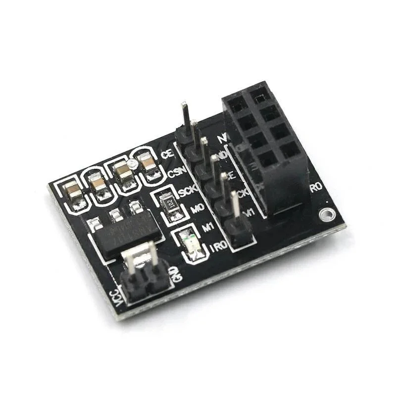 Wireless Wireless module adapter board 3.3V, compatible with 24L01 wireless module, for smart car robots - Aliexpress Deal