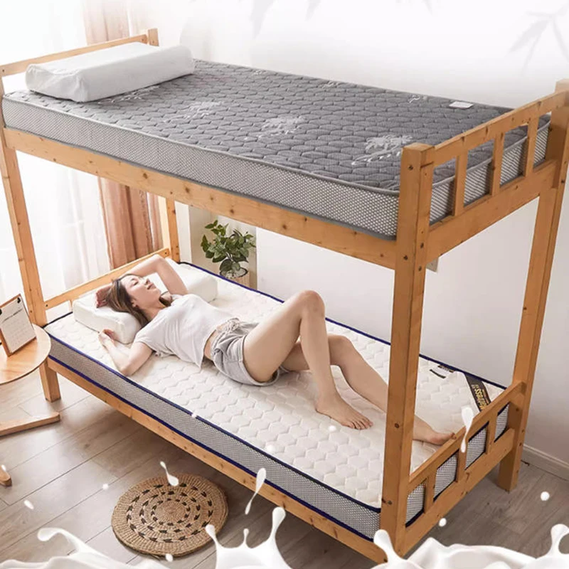 Latex mattress cushion Student dormitory single bed pad 1.2m tatami floor sponge sleeping mat for rental