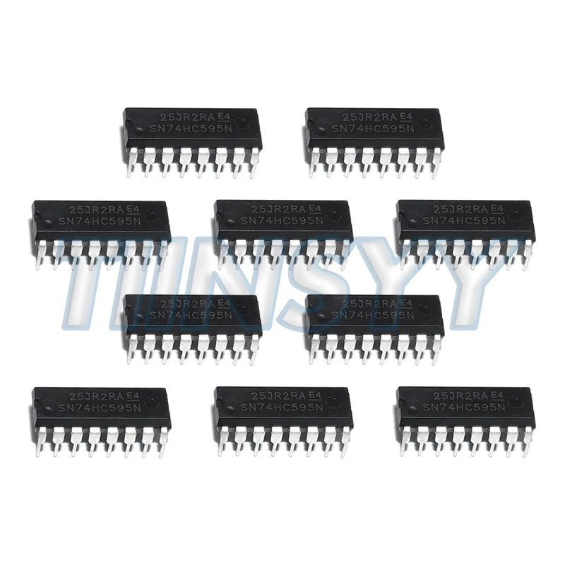 10PCS SN74HC595N DIP16 DIP 74HC595N DIP-16 74HC00N SN74HC393N 74HC393 SN74HC590AN 74HC08 SN74HC32N 74HC04N