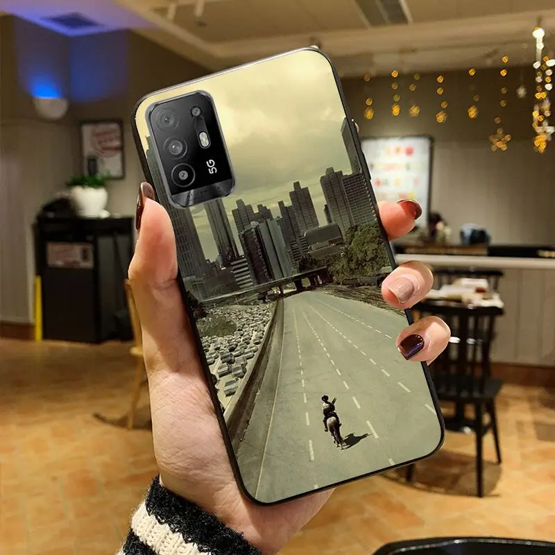 funda the walking dead Phone cover For OPPO A94 A74 A9 A5 A53 A73 2020 A57 A76 A96 4G A54 A78 A95 A98 A72 5G Cases coque