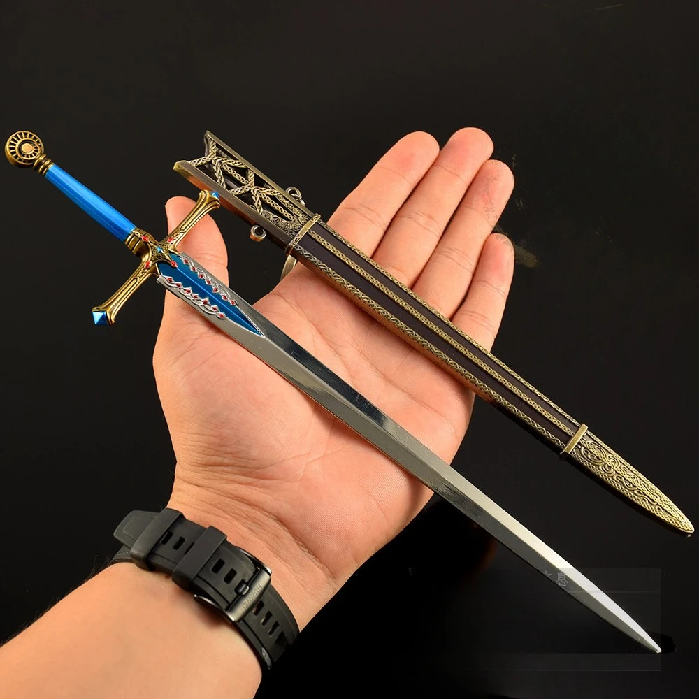 30 CM Eldenn Game Randapparatuur Carian Knight's Sword Metal Craft Wapen Model Collectible Bureau Ornamenten Creatief Cadeau voor Jongen