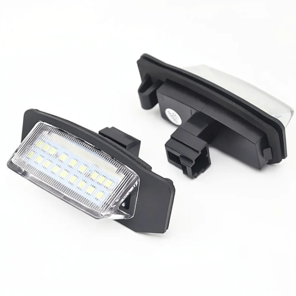 For Mitsubishi Outlander Lancer License Plate Light Lamp Assembly High Intensity LED Auto Exterior Lighting Upgrades