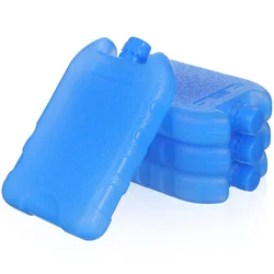 4 Pcs Reusable Ice Packs For Medium Size Freezer Packs Long Lasting Cool Air For Home Office Bedroom Camping Use Ice