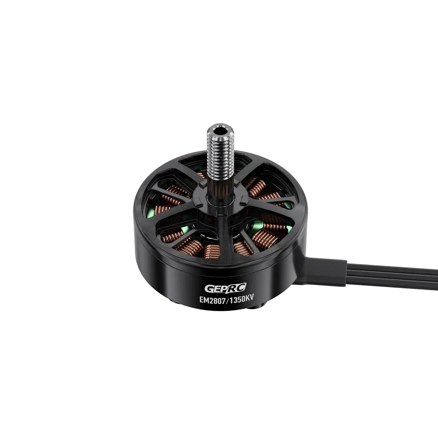 

GEPRC EM2807 1350KV Бесщеточный двигатель черный для 6/7/8 дюймов RC FPV Фристайл Дрон дальнего действия Мультикоптер Мини-аксессуары RC