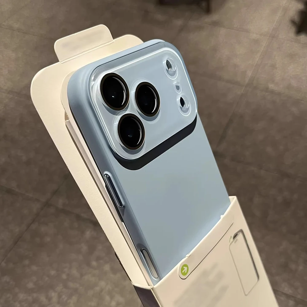 Luxuriöse Glas-Kamera-Handyhülle für iPhone 18 17 15 14 13 16 Pro Max 18Pro 17Pro Matte Hüllen für iPhone17 18 Pro Max Harte PC-Rückabdeckung – Detail 6