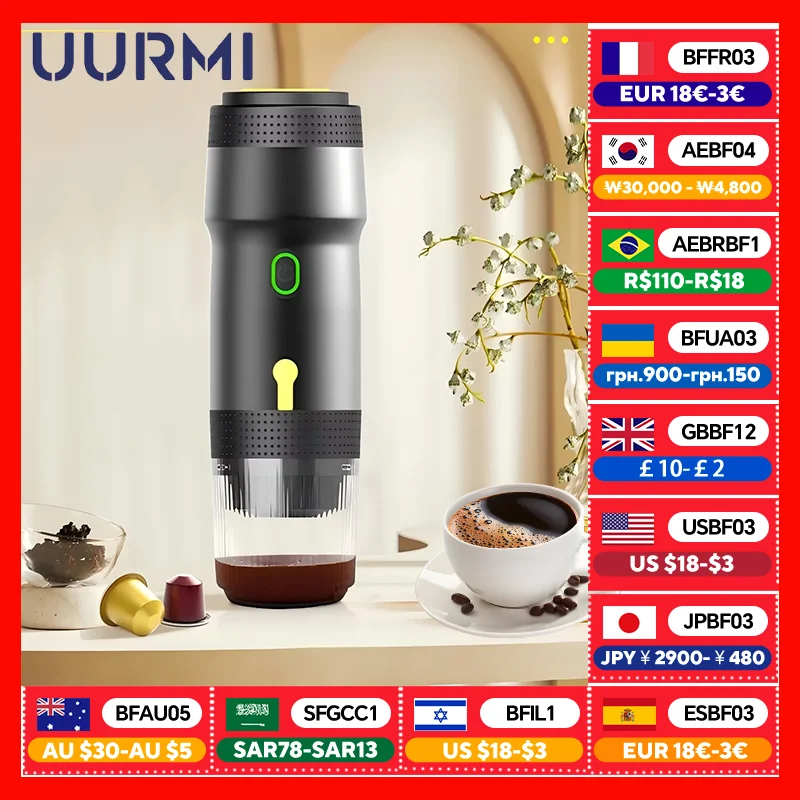 all-in-one-portable-coffee-maker-72w-heating-7500mah-battery-works-with-grounds-capsules-usb-car-powered