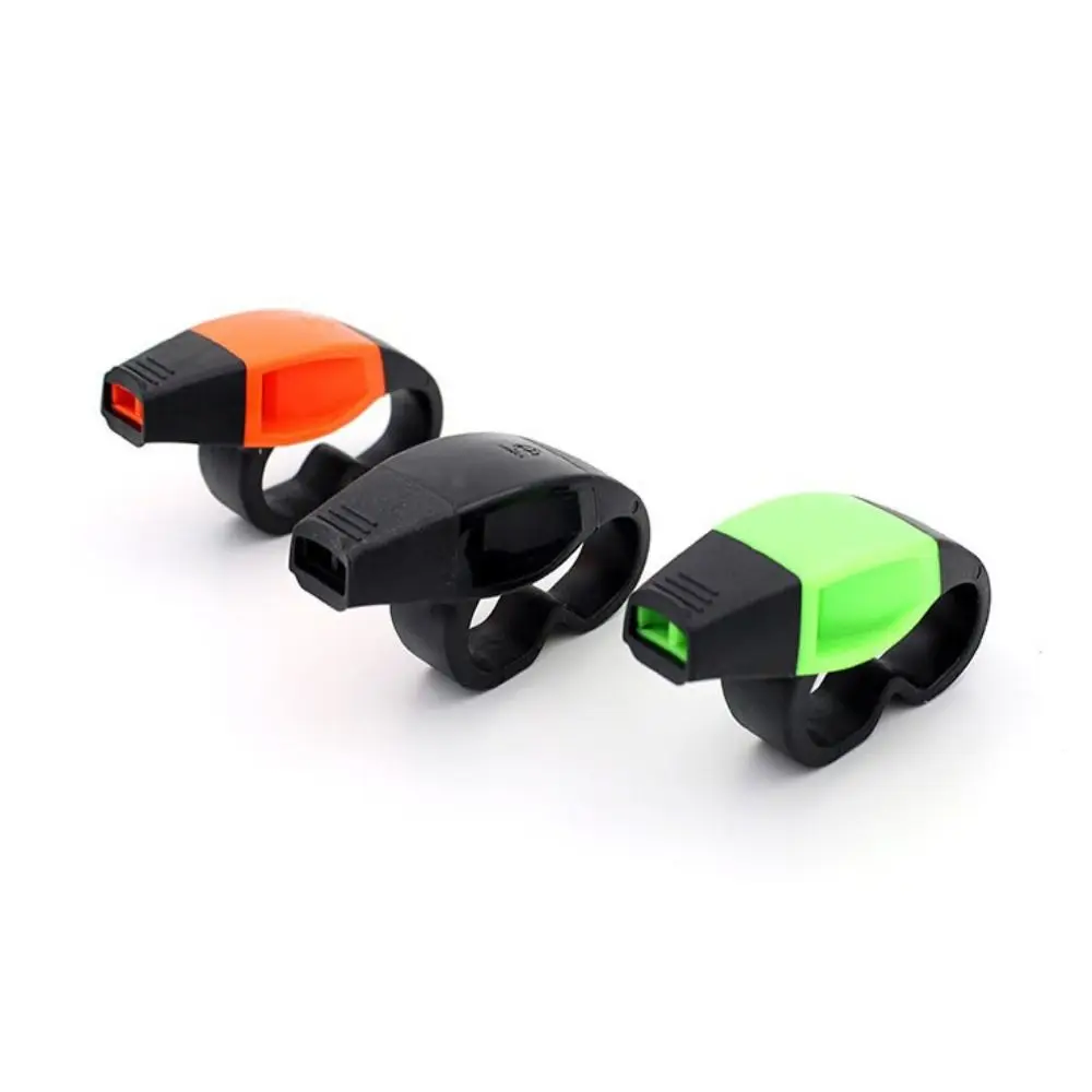 High Quality PVC Hand Whistle Loud Sound Portable Outdoor Survival Whistle Multi-coclor Training Accessories Referees Whistles
