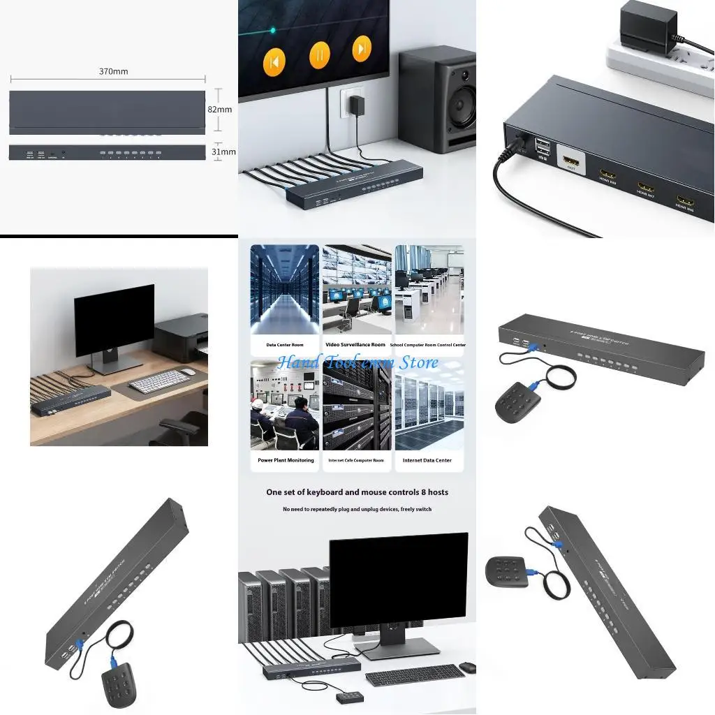 H37F 8 Channel Kvm …