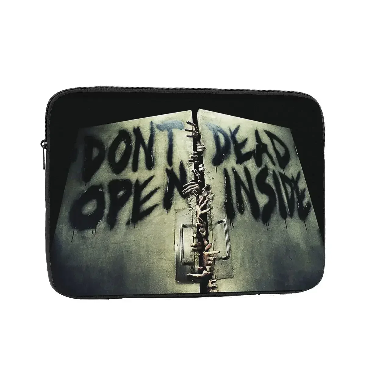 The Walking Dead Door Laptop Sleeve Cover Bag for Macbook Air Pro 15 17 Inch Notebook Bag Sleeve Zombie TWD Shockproof Case Bag