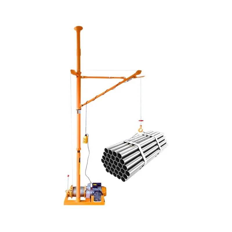 

Indoor Lifting Machine 500kg Home Decoration Construction Site Small Small Crane Outdoor Loading and Lifting Small Lifting Crane