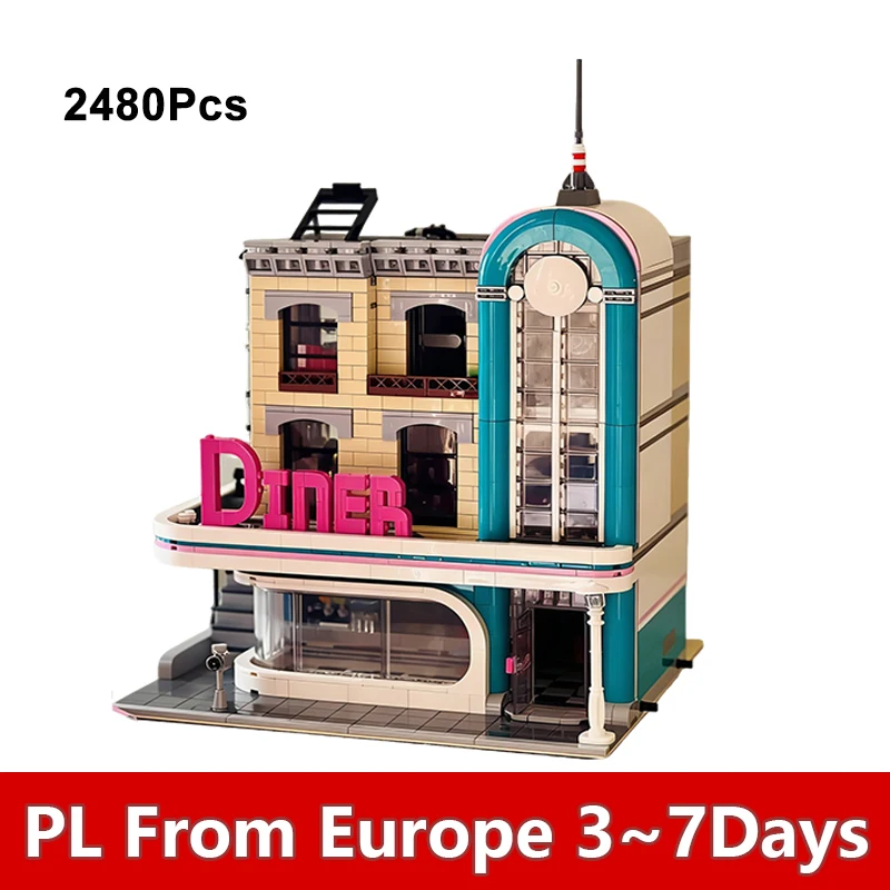 2480 Piezas de Bloques de Construcción