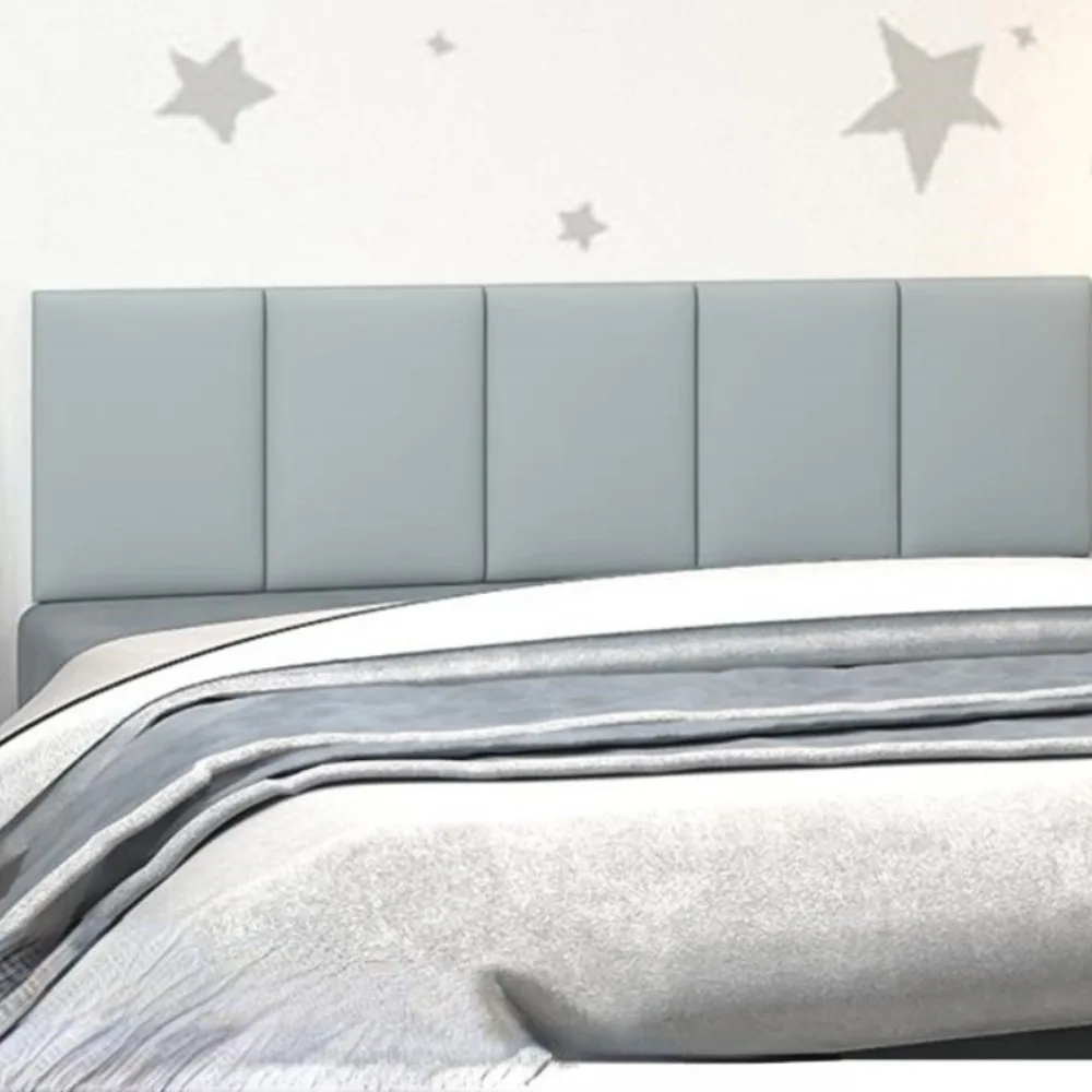 Hoofdeinde Bed Hoofden Zelfklevend 3d Behang Slaapkamer Decor Esthetische Anti-Botsing Muur Voorpanelen Tete De Lit Cabecero