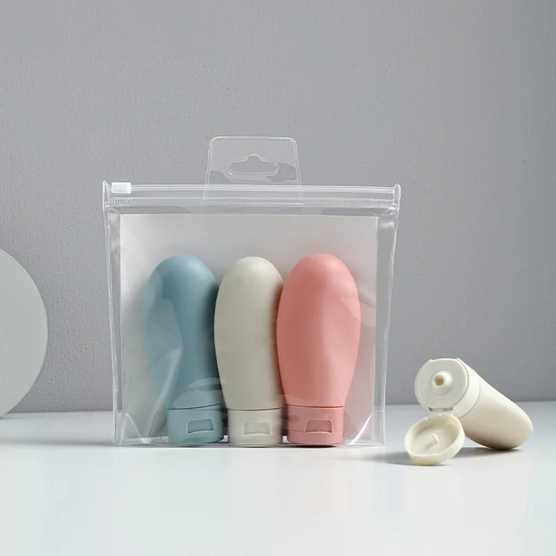 30/60/100 ml Lotion Cosmetische Fles Kleurrijke Shampoo Douchegel Reizen Hervulbare Sub-Bottelen Set Lege container Draagbare