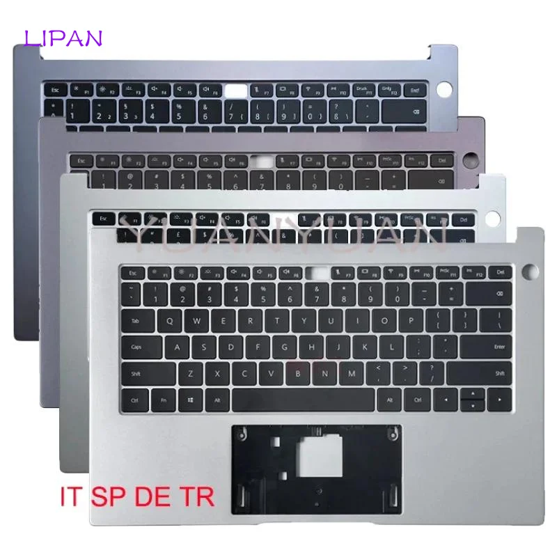 L for Huawei MateBook D14 Nbl-WAE9 NBB NBL NBM NbB-WAH9P backlit keyboard palm rest case upper cover Shell