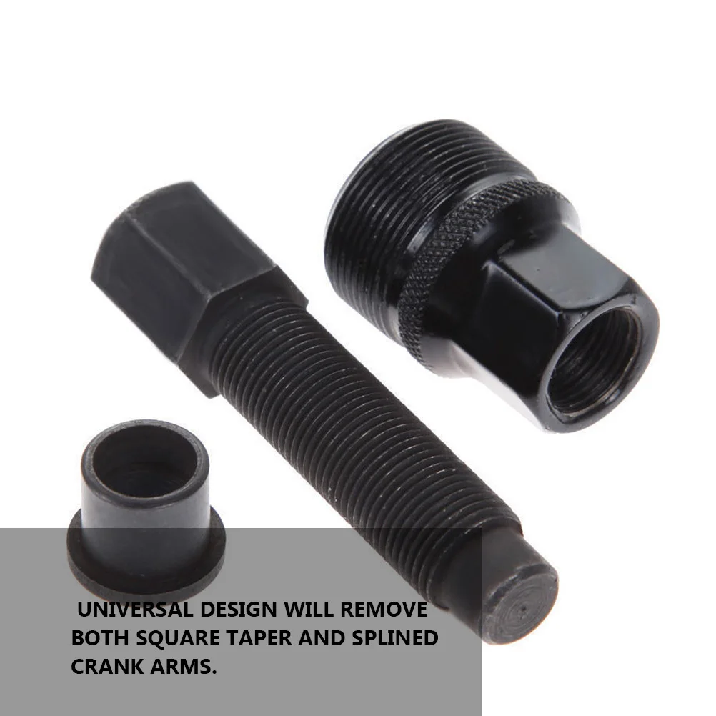 Professional Bike Crankset Puller Crank Arm Remover Universal Square Taper Splined Crank Extractor Removable Head Bottom Bracket