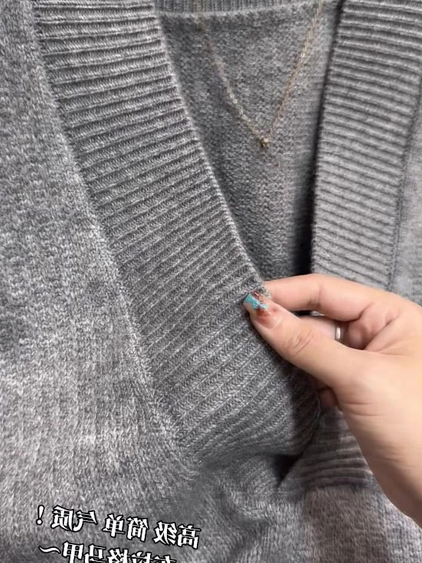 패셔너블 니트 조끼 컬러 슬림 V넥 슬림 디자인 한국 스타일 순색 스웨터 트렌디 가을 겨울 상의