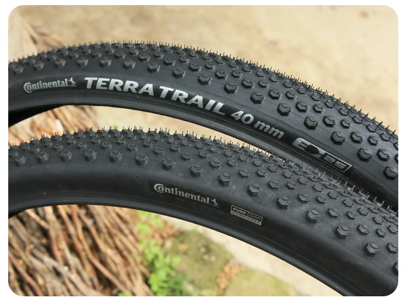 Continental Terra Trail 700 x35c 700 x40c Rennrad Draht wulst Reifen E25 Shield wall System Puregrip Compound keine Faltung 3/180 tpi – Detail 9