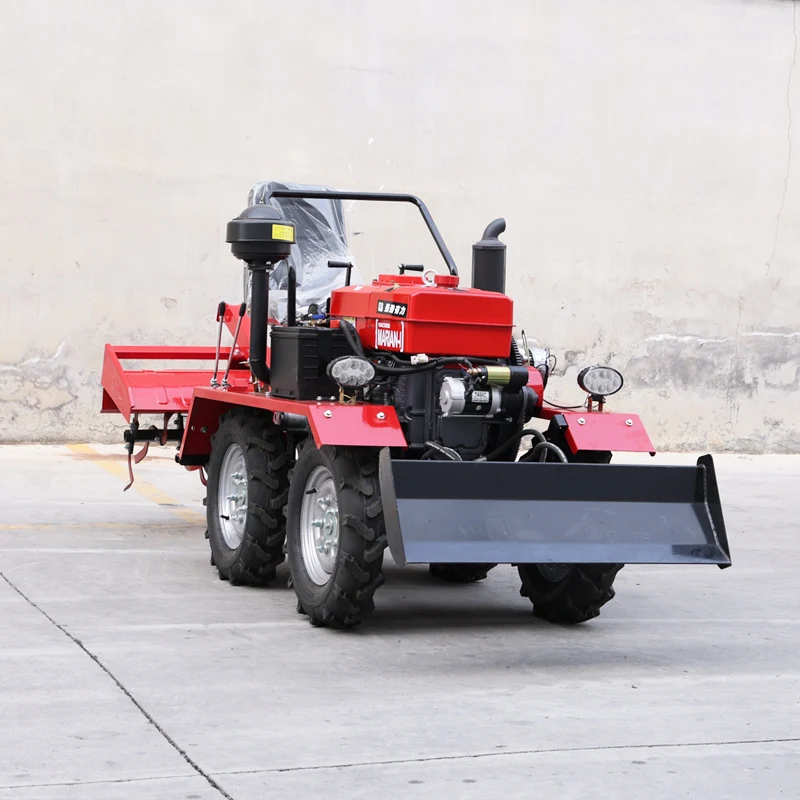 

Customized Stable Performance Wheel Type Cultivator, Four Wheel Tractor & Wheel Rotary Tiller for Farming