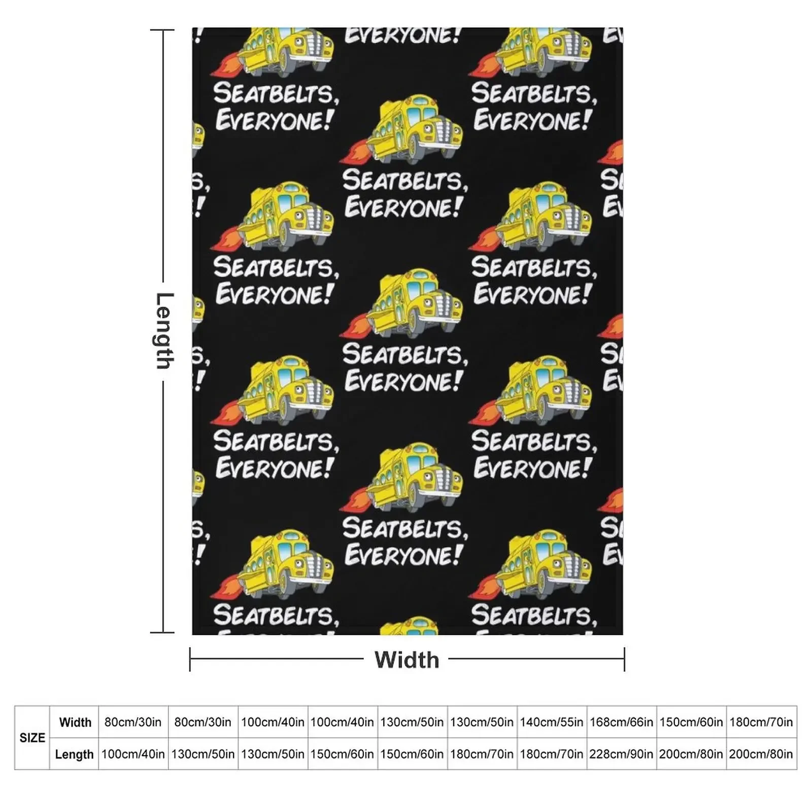 Retro Vintage Magic Cartoons School Bus Kids Gifts For Everyone Throw Blanket Winter beds Nap For Decorative Sofa Sofas Blankets