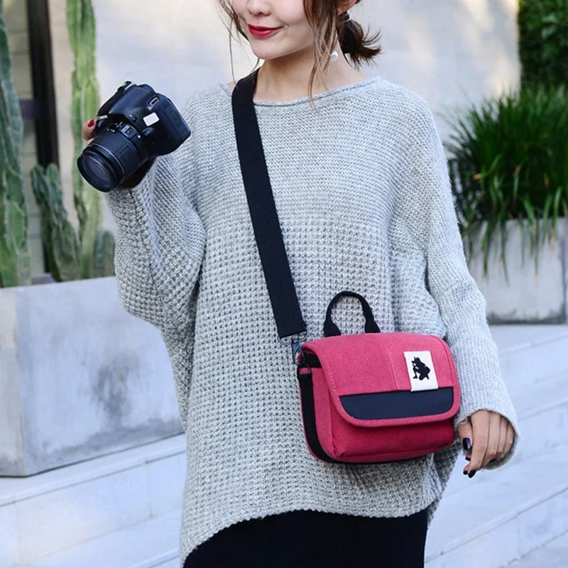 

Dslr Camera Bag for Canon Eos R10 R50 R100 R7 Rp 250D 200D M200 M50 M6 Sx70 Sx60 Nikon Zfc Z50 Z30 Z5 D3500 B700 B600 P530 P610