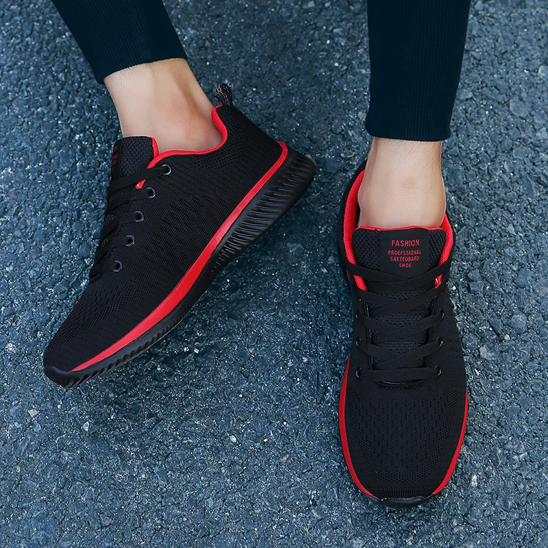 Men New Sneakers Lightweight Luxyry Design Professional Non-Slip Athletic Match Male Fashion Training Mesh  Brand  Sports Shoes