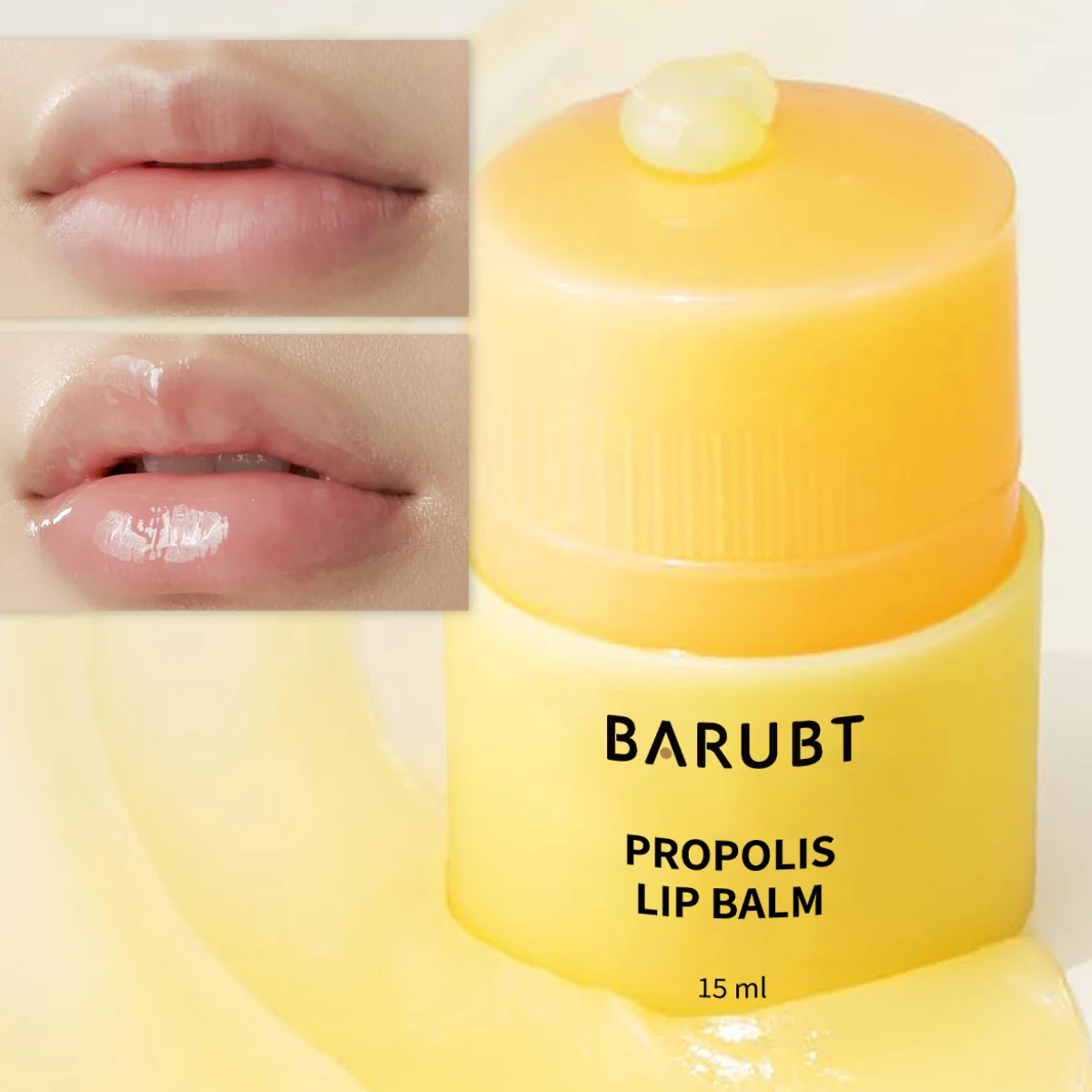 BARUBT propolis moisturizing lipstick lip lip care dilute lip lines soft moisturizing lip mask