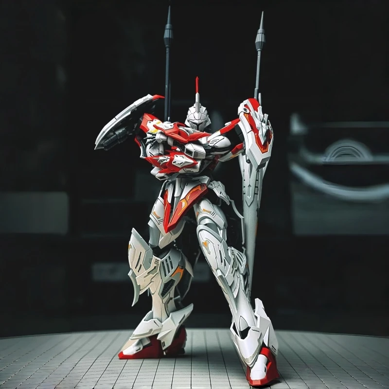 Neu auf Lager: SNAA SC-008 Soul Spear Lamorak 1/144 Modellbausatz – Original Ritter des Tafelschreckens Sammler-Actionfigur Geschenk