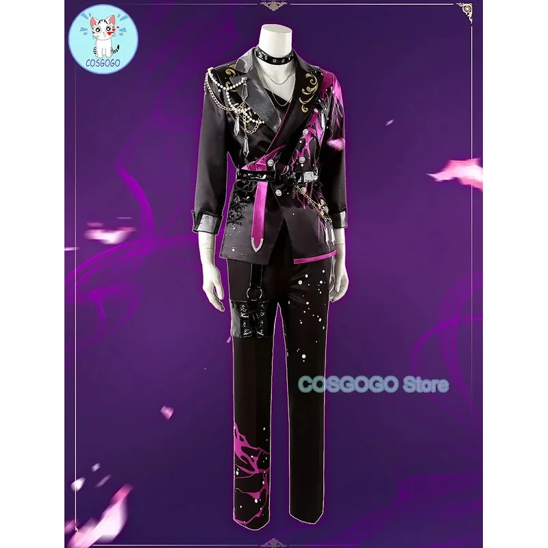 코스고고 [맞춤형] 앙상블 스타즈! 언데드 사쿠마 레이/ 하카제 카오루/ 오가미 코가/ 오토가리 아도니스 코스프레 의상 할로윈;2'k,