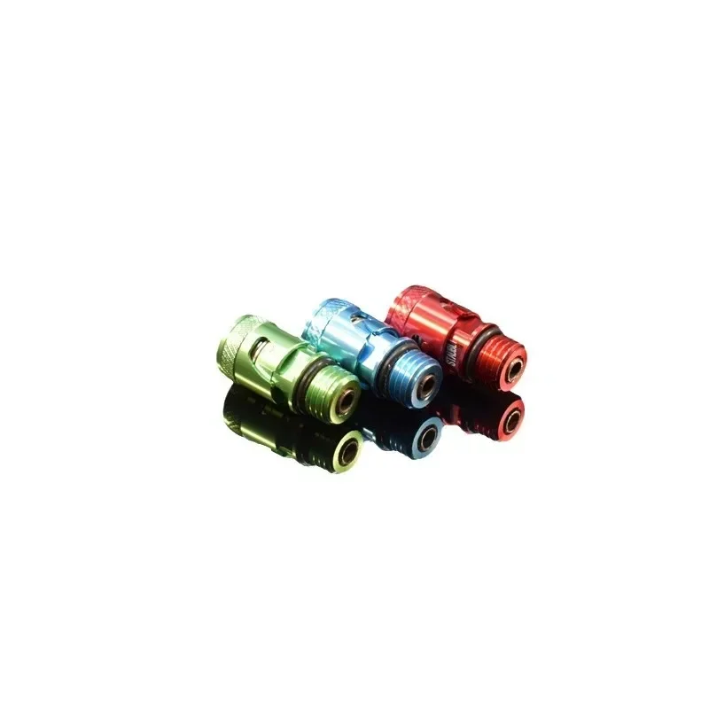 Motorcycle brake upper pump brake caliper quick bleed valve