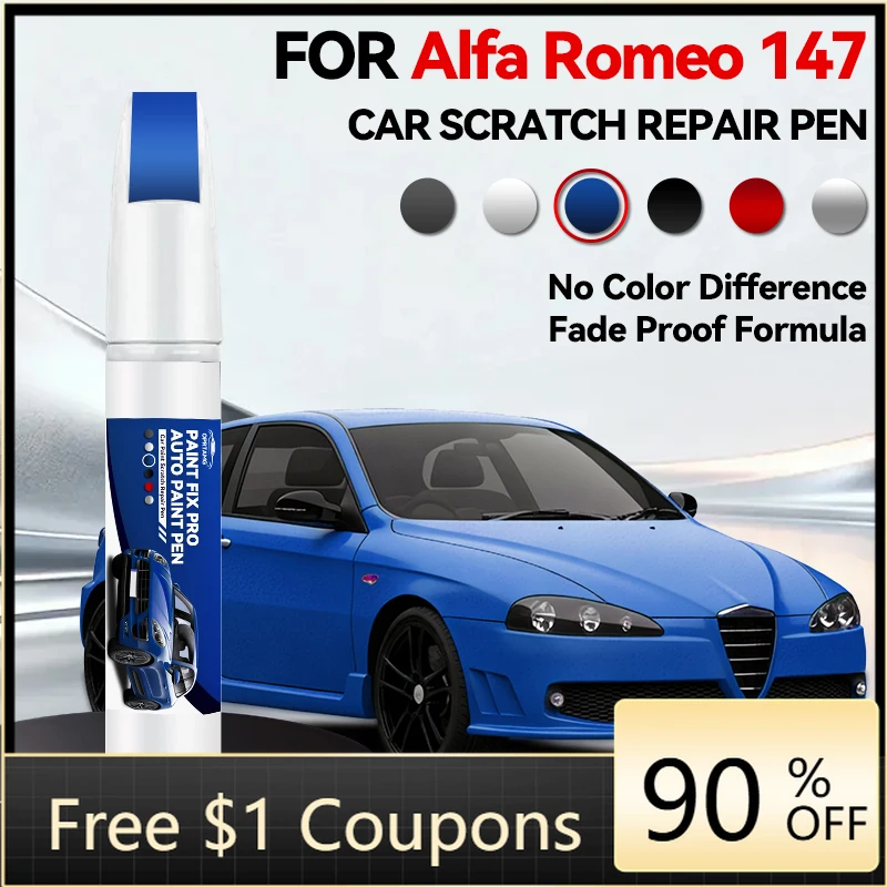 

Автомобильные инструменты и аксессуары для Alfa Romeo 147 1996-2025: Ручка-корректор для ремонта краски, средство для удаления царапин, DIY автоаксессуары, черный, белый