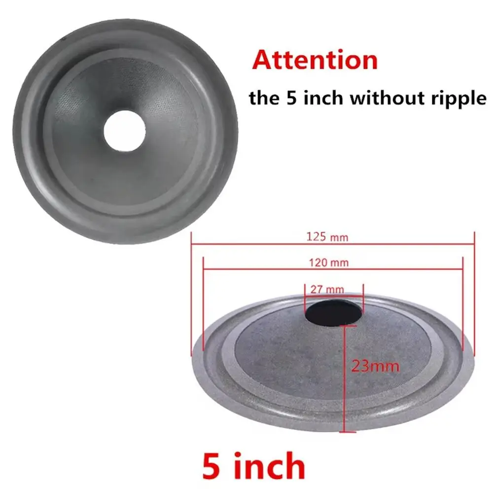 1Pcs 4/5/6.5/8/10/12inch Speaker Woofer Paper Cone Foam Surround Threaded Voice Coil Repair Kit Speaker Accessory