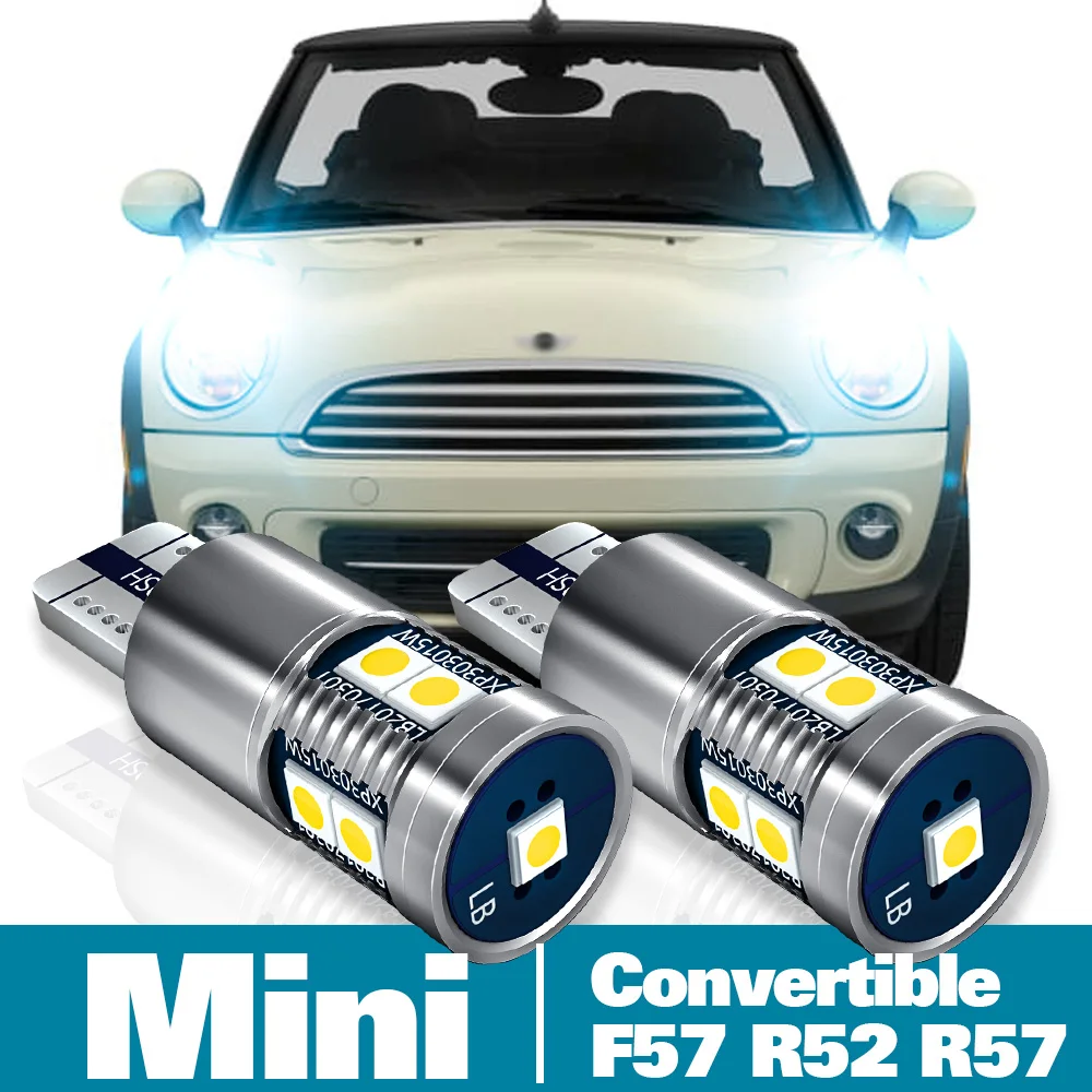 

2x LED Parking Light For Mini Cooper Convertible F57 R52 R57 Accessories 2004-2020 2011 2012 2013 2014 2015 2016 2017 2018 2019