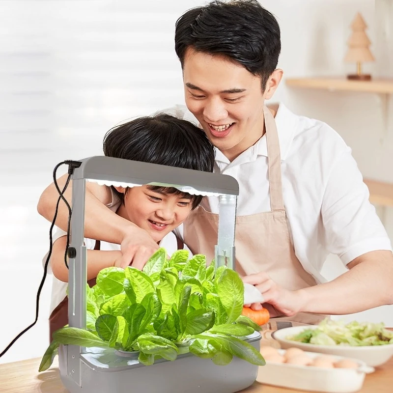 

Intelligent hydroponic machine plant lamp indoor soilless cultivation vegetable seedling flower full spectrum lamp home planting