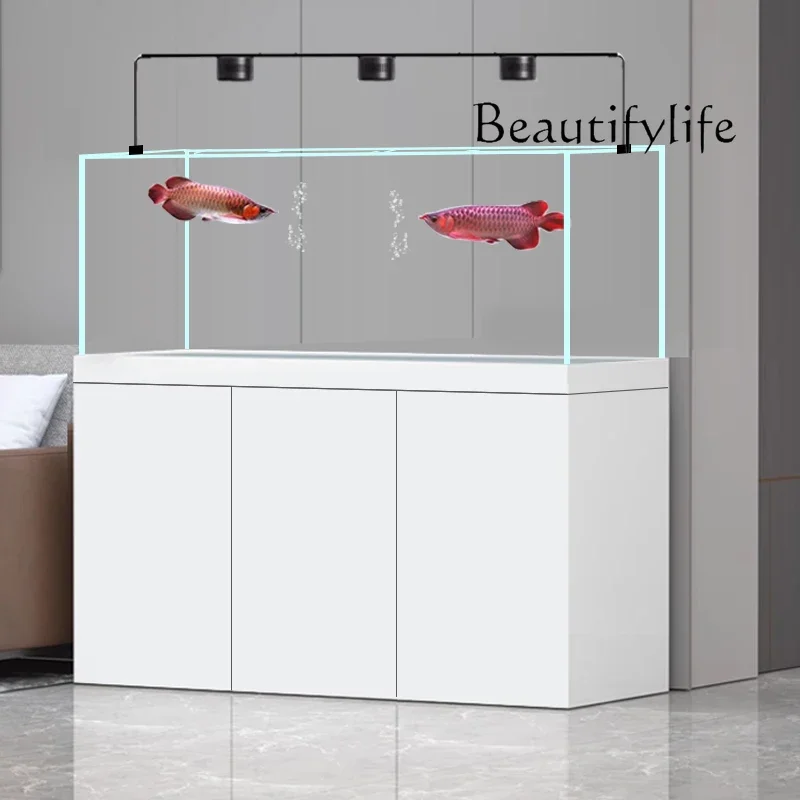 

Living room integrated Lajin Ning no pipeline silent fish tank large and medium-sized