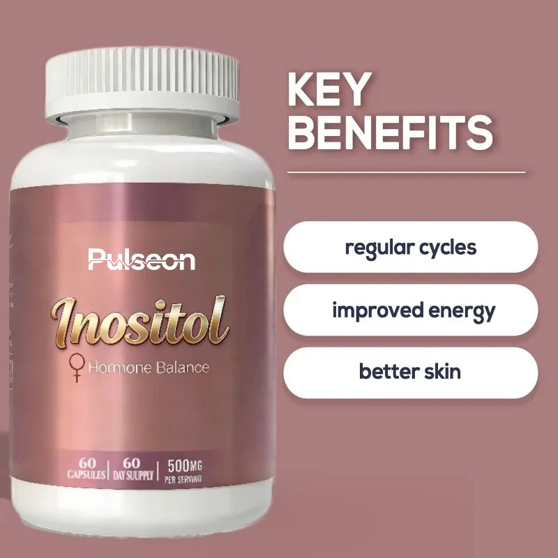 Inositol Supplement 500mg - Women's Reproductive Health Support | Non GMO, Vegetarian Friendly