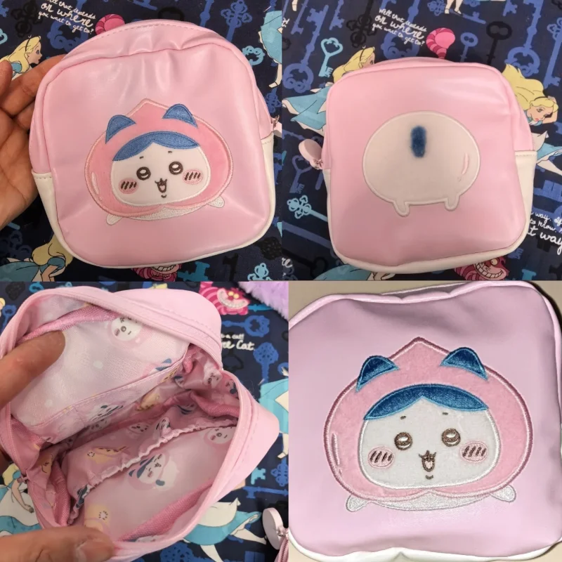 

Мультяшная сумка-органайзер Chiikawa Hachiware: милая, кавайная, портативная, для косметики, мелочей и телефона, идеальный подарок