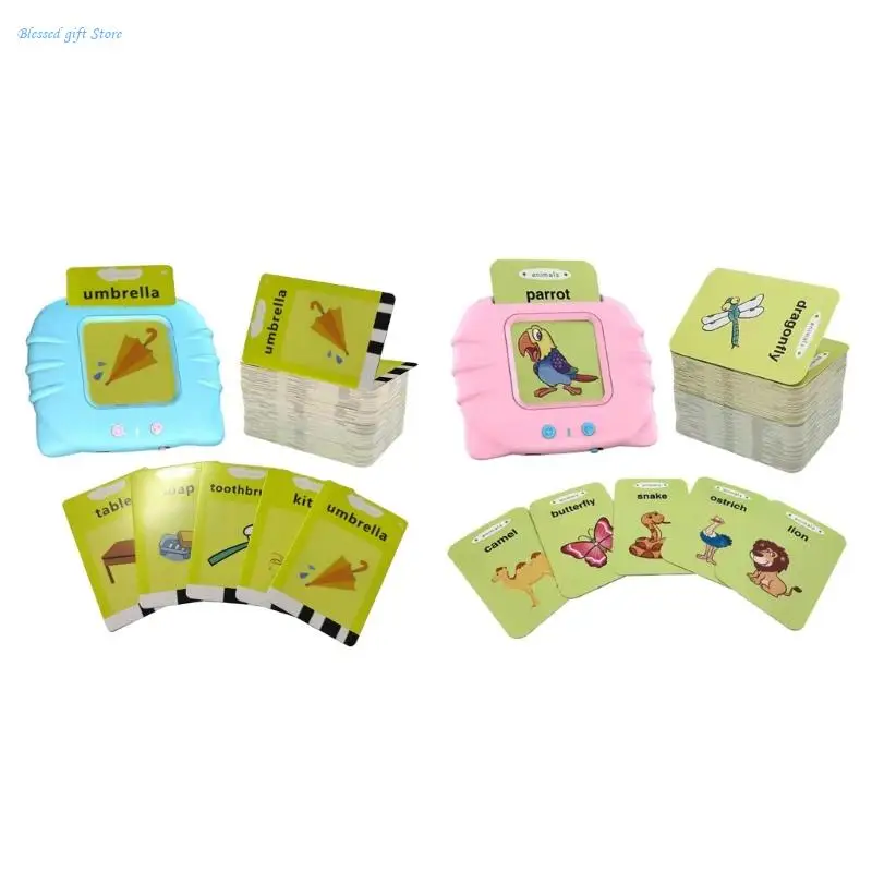 Educational Learning Talking Cards Kids Sight Words Electronic Book