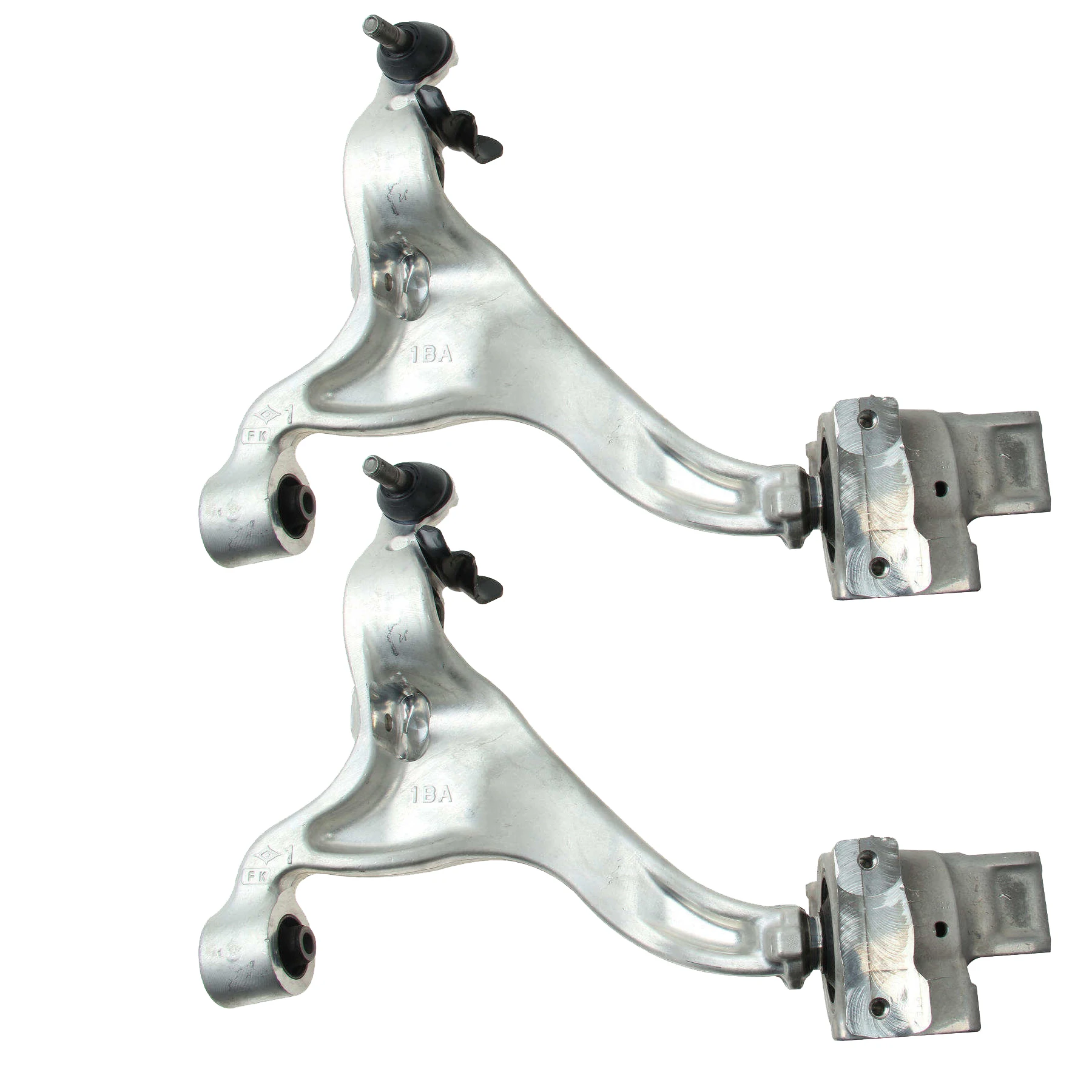 

Set of 2 Front Lower Control Arms For Infiniti EX35 EX37 G37 Q60 QX50 4WD 54501-1BA8A 54500-1BA8A 54501-1BY2A 54500-1BY2A