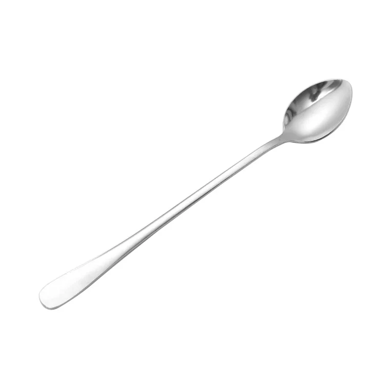 Tea Coffee Soup Spoon For Eating Mixing Stirring Long Handle Teaspoon Spoon Cocktail Honey Ice Cream Spoons Kitchen Cutlery