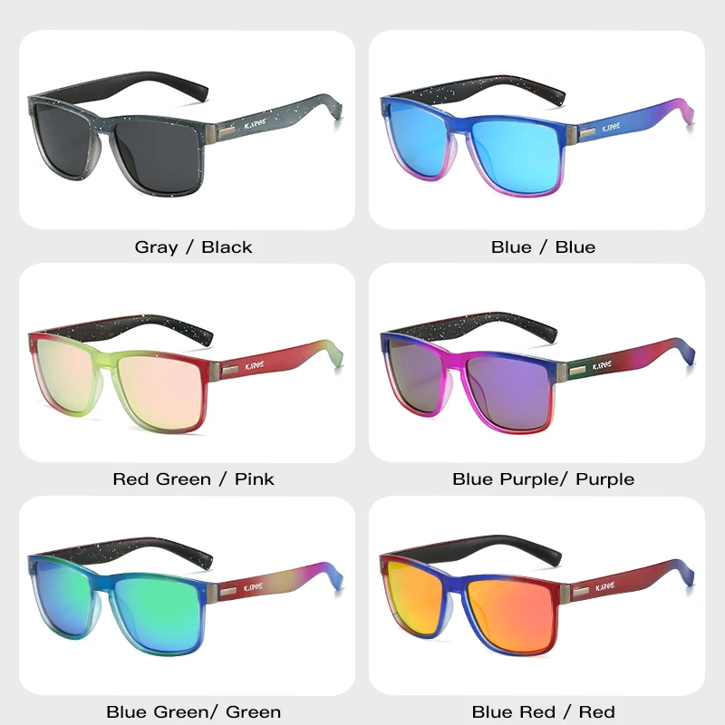 Karos الاستقطاب النظارات الشمسية الرجال النساء UV400 نظارات الصيد الدراجات نظارات البيسبول في الهواء الطلق البيسبول الرياضة القيادة نظارات صندوق #5