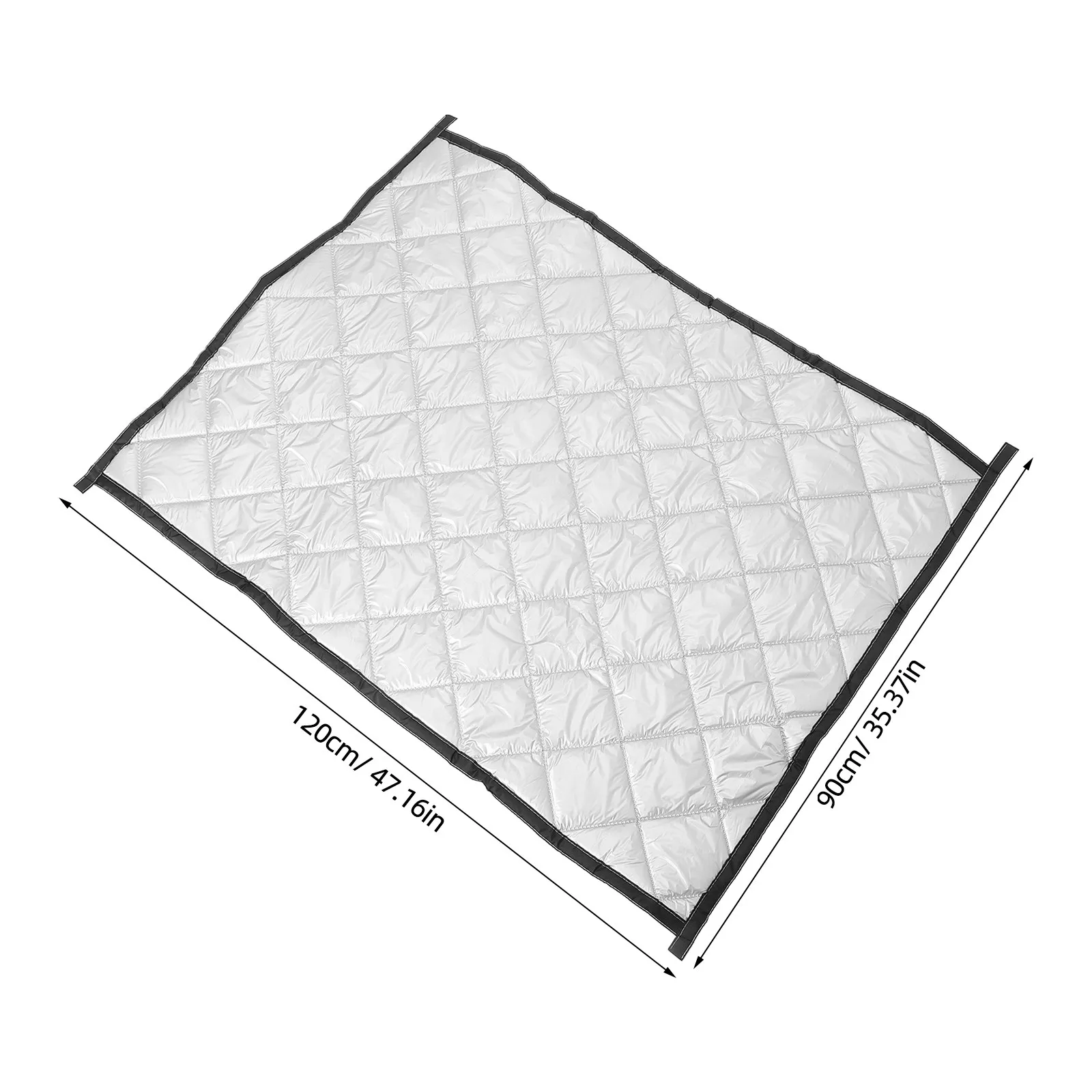 Attic Vent Insulation Cover Oxford Cloth Easy Install Thermal Barrier Winter Cold Draft Energy Saving