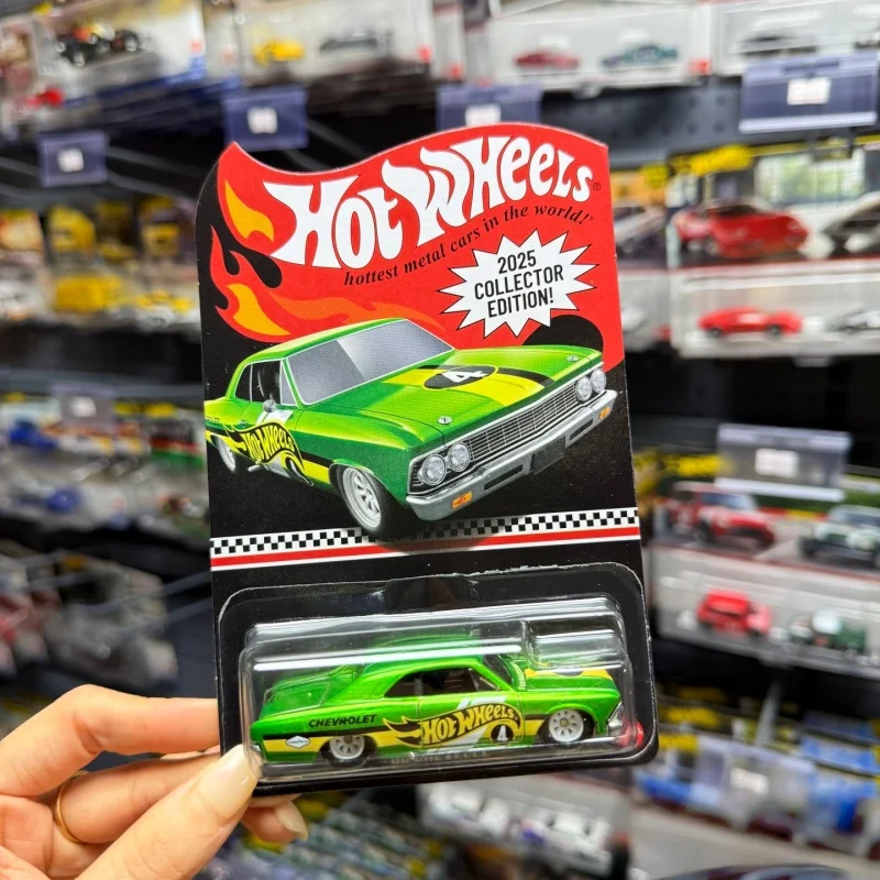 

In Stock 1/64 Hot Wheels Red Line Club Car Model 911 Collector Series Edition Model Collectible Desk Decor Creative Toy Boy Gift